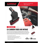 Corsa Performance carbon intake system for Chevrolet Corvette C6 LS3 / Z06 LS7